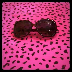 Cheeta frame none lenses glasses! Good condition